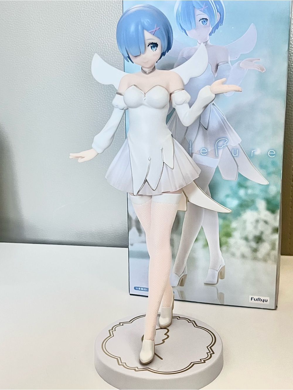 FuRyu Re:Zero -Starting Life in Another World- Rem BiCute Pure Figure